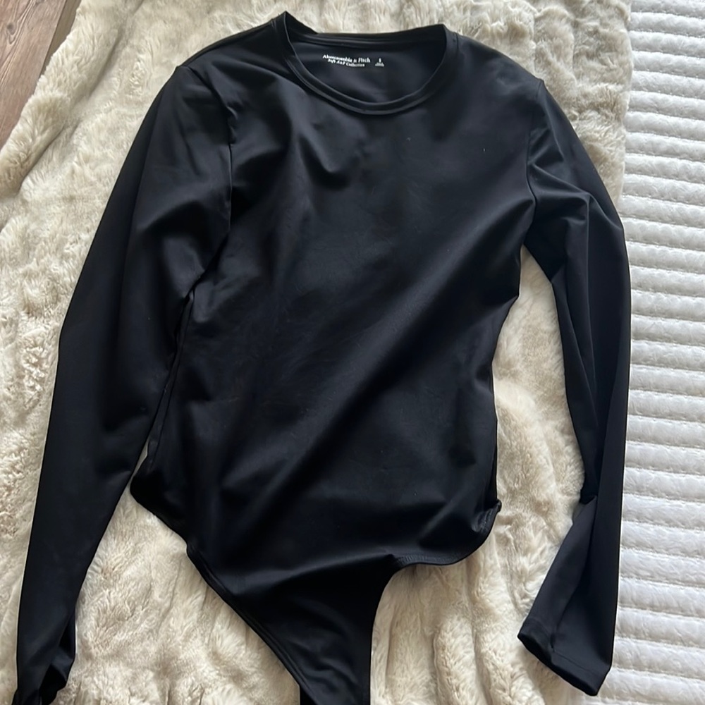 Abercrombie Soft AF Crew neck bodysuit
